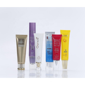 fashionable recycled plastic tube for BB cream sunscreen face cleanser body lotion